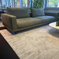Molteni & C - Teppich Loop & Cut Handgeknüpft Artic Grau Beige - 3