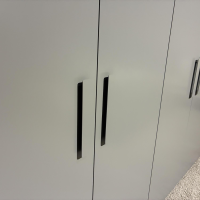 Interlübke - Kleiderschrank Base Lack Matt M24 Flintgrau Innen Lack M11 Silbergrau Metallic Inklusive Beleuchtung - 8