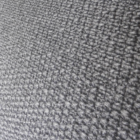 COR - Sofa Conseta Bezug Stoff 5010 Anthrazit Schmalfuß Chrom Bodenfrei Inklusive 2 Kissen - 9