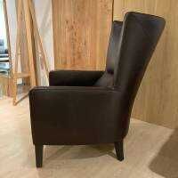 Werther - Sessel Premio Braun Leder L7038D Silk Braun - 4