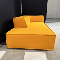 COR - Sofa Trio Stoff Gelb - 2