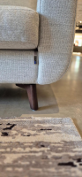 Erpo - Garnitur CL 830 Stoff 18 08 Grau Füße Schwarz 2 Sofas - 8