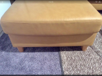 Stressless - Ecksofa Emma Bezug Leder Paloma 094 43 Almond Braun Holzfuß Eiche Inklusive Kopfstütze - 4