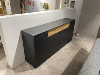 Venjakob - Sideboard Lumea 7243 3983 R Lack Anthrazit Matt Absetzung Eiche Gehackt Gebürstet Mit Beleuchtung - 8