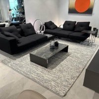 Eigene Herstellung - Teppich Mellow 200x300 Stoff Creme Beige Melange Handgewebt - 6