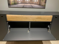 Venjakob - Sideboard 7243 3893 Lumea Lack Anthrazit Matt Und Eiche Gebürstet Mit LED Beleuchtung - 10