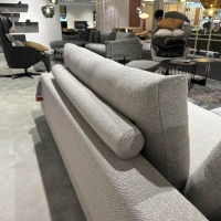 WK Wohnen - Ecksofa WK 592 Stoff Isabella Muschel Grau Verdeckter Gleiter - 2