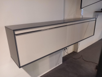 Molteni & C - Hängesideboard Pass Word Kieselgrau ANR1148 Matt Lackiert - 2