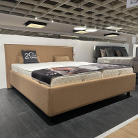 RUF Betten - Polsterbett Casa Stoff 09229 Braun Füße Schwarz - 3