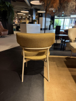 himolla - Armlehnstuhl Dining 1471 Stoff 20 Q2 Eden Patchouli Gelb Gestell Metall Beige Pulverbeschichtet - 2