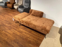 Restyl - Chaiselongue Recamiere Amira Stoff 2-7067 Braun - 6