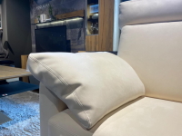 Erpo - Ecksofa Classics CL500 Stoff Prestige 1150 33 1150 Weiß Metallfuß 575 Silber - 5