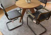 Thonet - 4er Stuhl-Set S 64 V Und S32 V Dark Melange Edition Herkner In Sage Grün - 4