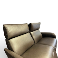 himolla - Relaxsofa 4170 Cumuly Leder 35 Mariposa Onyx Anthrazit Füße Metall Schwarz Mit Elektrischer Verstellung - 6