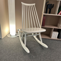 Artek - Schaukelstuhl Mademoiselle Rocking Chair Birke Massiv Lack Weiß - 3