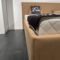 RUF Betten - Polsterbett Casa Stoff 09229 Braun Füße Schwarz - 6