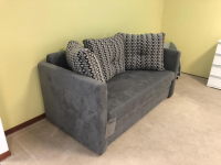 Restyl - Schlafsofa Isabella Stoff 2-6839 Grau mit Auszugsfunktion - 3