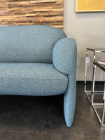 Leolux - Sofa Modius 2,5-Sitzer Hoch Stoff Mondo Aqua Blau - 2