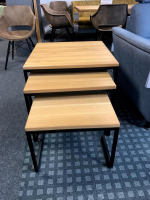 Henke - 3-Satz-Tisch EC-LS Asteiche Massiv - 2