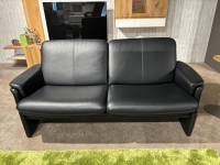 Erpo - Garnitur City Leder 43.876 Dunkelblau mit Sessel und Hocker - 5