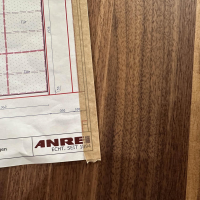 Anrei - Wohnwand Puro Holz Ast Nussbaum Natur Geölt Fronten Glas Matt Bronze - 10