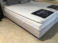 RUF Betten - Boxspringbett Amado 43110 Stoff 08757 Sand Beige Füße Metall - 2