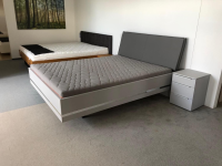 Nolte - Bettanlage Concept Me 500  S9 Seidengrau ohne Lattenrost ohne Matratze mit Nachttisch Alegro - 9