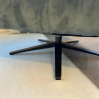 IP Design - Hochlehnsessel Flow Stoff City Velvet CA7832/137 Grau Blau Mit Sternfuß Schwarz Matt - 9