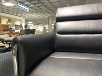 Stressless - Polstergarnitur Emily V2 R Leder Cori 19 Black Schwarz Kufen Verchromt - 6