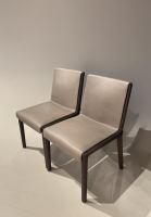 Molteni & C - 4-seater chair set Janet leather Nocciola S1230 Cat. E - 7