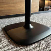 Christine Kröncke - Couch- und Esstisch Joyce ET Lift Platte Eiche Furniert 60 Anthrazit Gestell 32 Black Schwarz Höhenverstellbar - 4