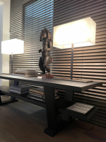 Maxalto - Konsole Eiche Black Schwarz Gebürstet - 5