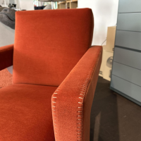 Cassina - Sessel Utrecht Stoff Otterlo Ruggine Orange Rot 373 Mit Knopflochstich - 2