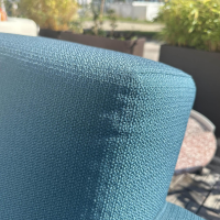 Cassina - Outdoor Sessel Utrecht XL Stoff Futura 701 Ottanio Blau Gestell Metall - 7