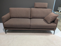 WK Wohnen - Garnitur Göteborg WK 593 Stoff 41 82 Ocker Braun Gestell Schwarz - 11