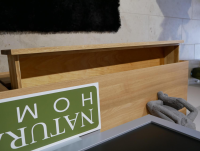 Natura - Wohnwand Missoula Wildeiche Massiv Geölt mit Schroppung - 5