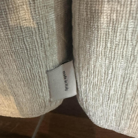 Paola Lenti - Sofa Agio Stoff Chenille Saint Germain CHE02 Beige Gestell Metall Grafite Grau Lackiert Inklusive Kissen - 12