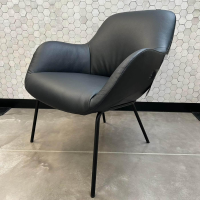 Walter Knoll - Sessel Sheru 326 10 Leder Congress 251 Black Schwarz Gestell Schwarz Matt Pulverbeschichtet - 6