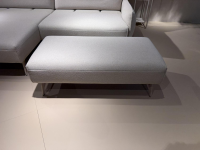 himolla - Ecksofa Tangram 9660 Stoff 08 Nomi Linen Beige Gestell Metall Beige Inklusive Hocker Und Verstellung - 2