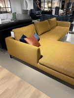 Rolf Benz - Ecksofa Mioko 510 Stoff 15.602 Braunbeige Gelb Gußfuss Aluminium Schwarz Matt - 6