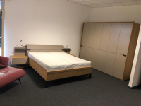 Disselkamp - Schlafzimmer Cordoba Balkeneiche Echtholz Furniert Absetzung Taupe - 13