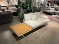 Rolf Benz - Sofa Yoko Outdoor Stoff 24 750 Staubgrau Gestell Aluminium Matt Bianco Weiß Pulverbeschichtet - 6