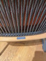 Weishäupl - Relaxsessel Denia Stoff 3 Ambra A04 Terra Rot mit Hocker Pouf - 4