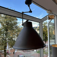 Il Fanale - Deckenleuchte Loft Eisen Farbton Bronze Antik Schwarz - 2