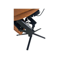 himolla - Relaxsessel 7162 S Lounger  Stoff 13 Nevada Cognac Braun Sternfuß Schwarz Inklusive Aufstehhilfe - 6