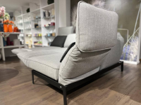 Rolf Benz - Ecksofa Mera Stoff 18 113 Mittel Signalgrau Grau Gestell Stahl Verkehrsschwarz Schwarz Pulverbeschichtet Mit Kissen - 3