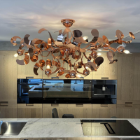 Brand van Egmond - Kronleuchter Kelp Chandelier Oval 013 Kupfer 140 - 5