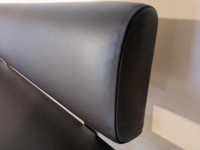 Anrei - Einzelbank Smart Leder Maron Braun Asteiche Barrique - 5