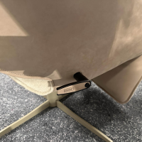 Jori - Relaxsessel Raydreamer JR 7450 Mono Move Medi Innen Stoff Mumble Gesso Beige Außen Leder Nubuck Cream Beige - 5