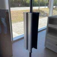 Molteni & C - Ankleide Gliss Master Korpus Böden Rückwand aus Zirbelkiefer Silber mit Beleuchtung - 23